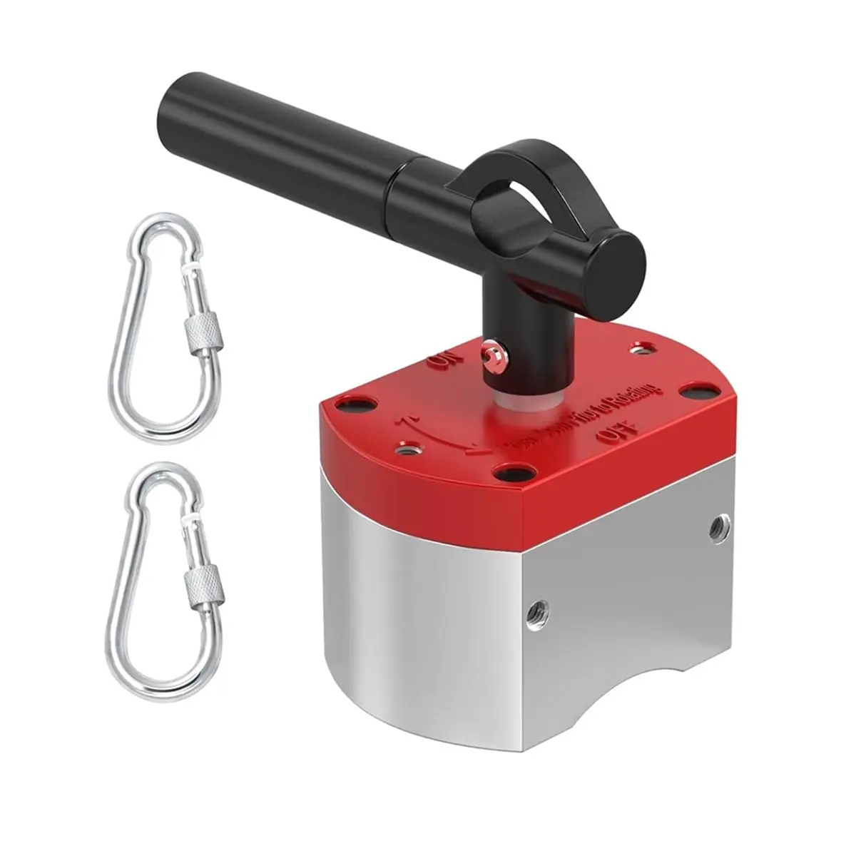A1115P ~Multipurpose Switch Magnet,660 LB on/Off Magnets Pull-Off Force Switchable Magnetic System for Lifting and Handling