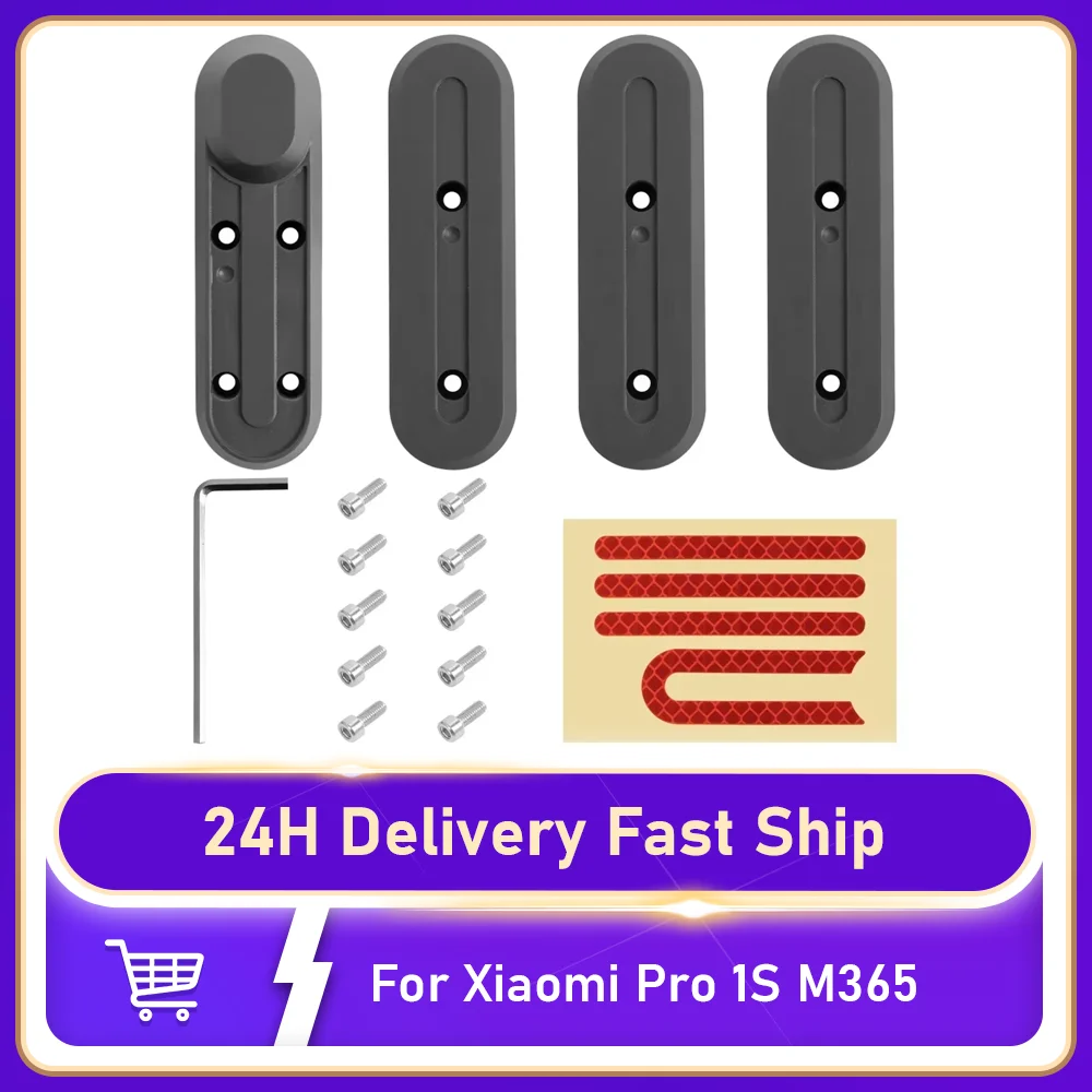Electric Scooter Wheel Protective Cover Reflective Sticker for Xiaomi Pro 1S M365 Side Protective Cover Safety Warning Sticker