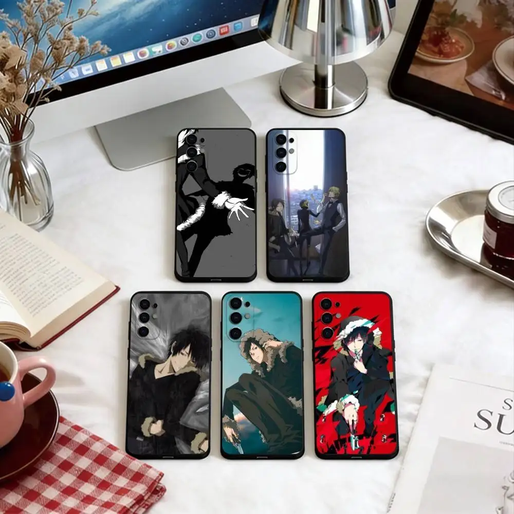 Durarara Phone Case For Samsung S25,S24,S21,S22,S23,S30,Ultra,S20,Plus,Fe,Soft Black Cover
