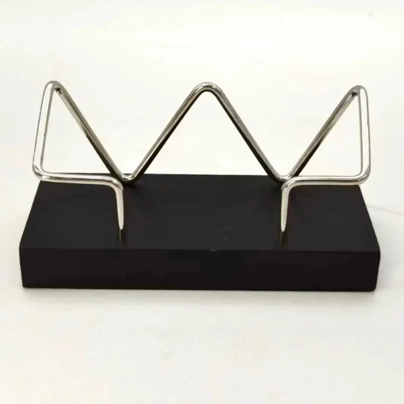 1pc Wood Business Card Holder For Desk Wooden Business Card Display Stand Postcard Holder For Office Home Desktop