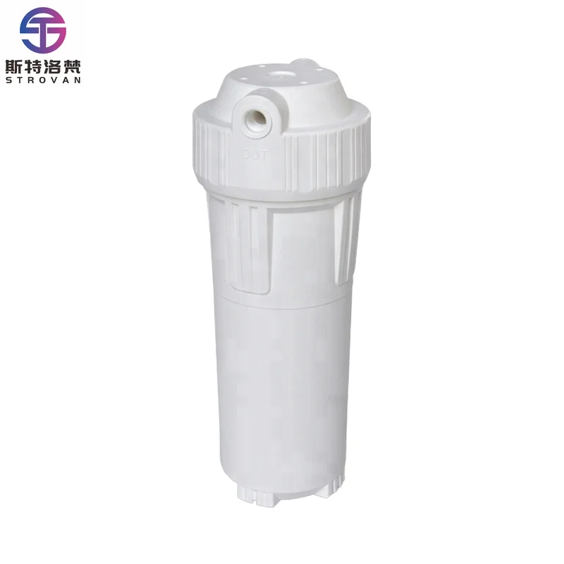 

STLF 10-Inch White Electric Whole House Water Purification System Sediment Filter Housing for Filter Cartridge Housing