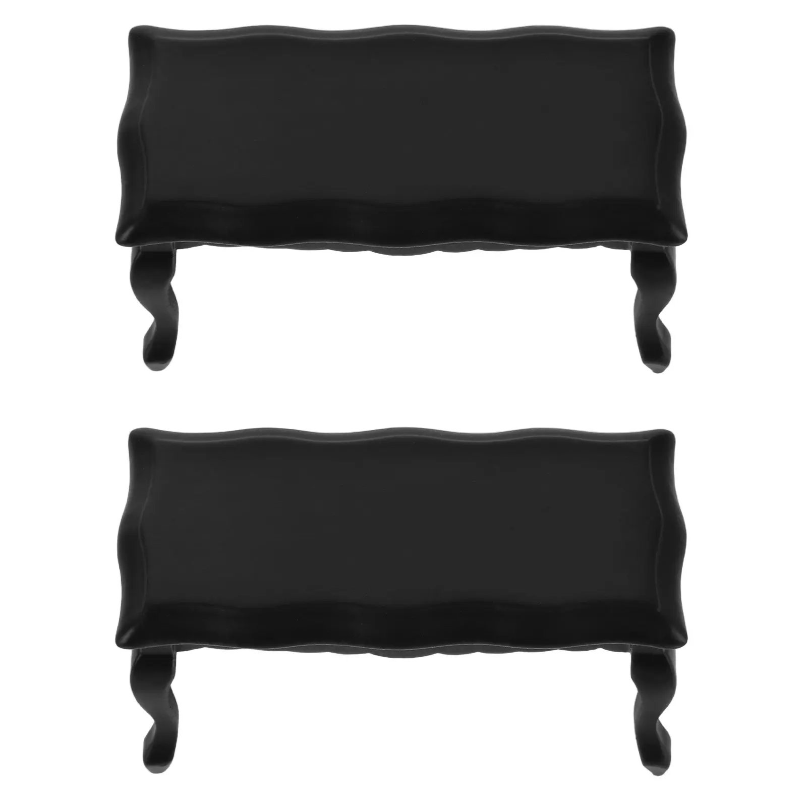 

2 шт. миниатюрных кофейных столика 1:12 для кукольного домика, приставной столик, центральный элемент мебели, подставка для кукольного домика, декоративная модель кофейного столика