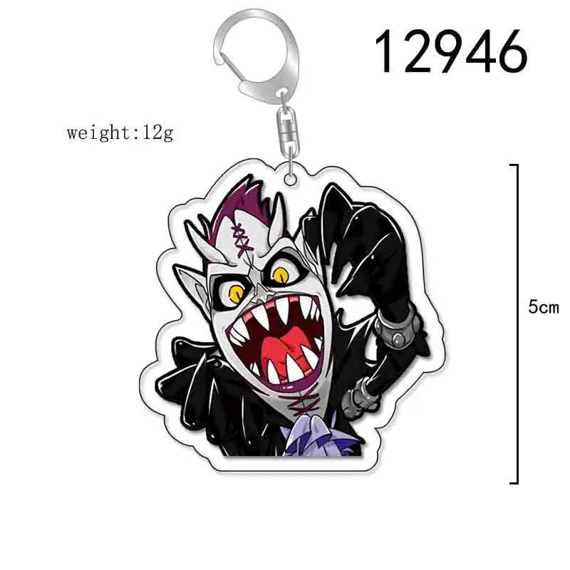 5Cm Acrylic Keychain Bag Pendant for ONE PIECE Shanks Monkey D. Dragon Sabo Anime Character Pendant Accessories Keychain Gifts view 4
