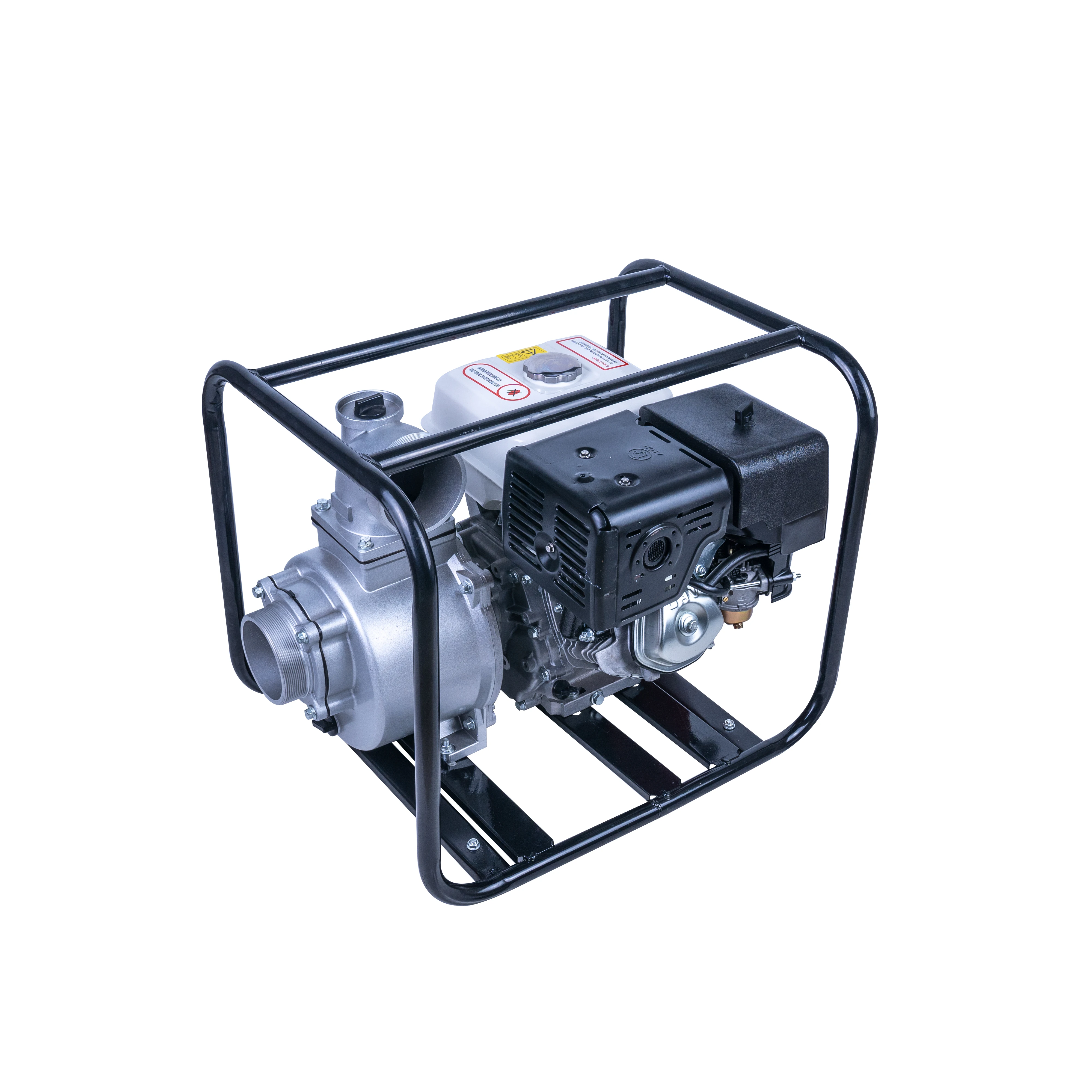 تشغيل البنزين المحمولة WP40 100 مللي متر كبير 4 "الري الزراعي 190F 15hp 4 بوصة مضخة مياه البنزين