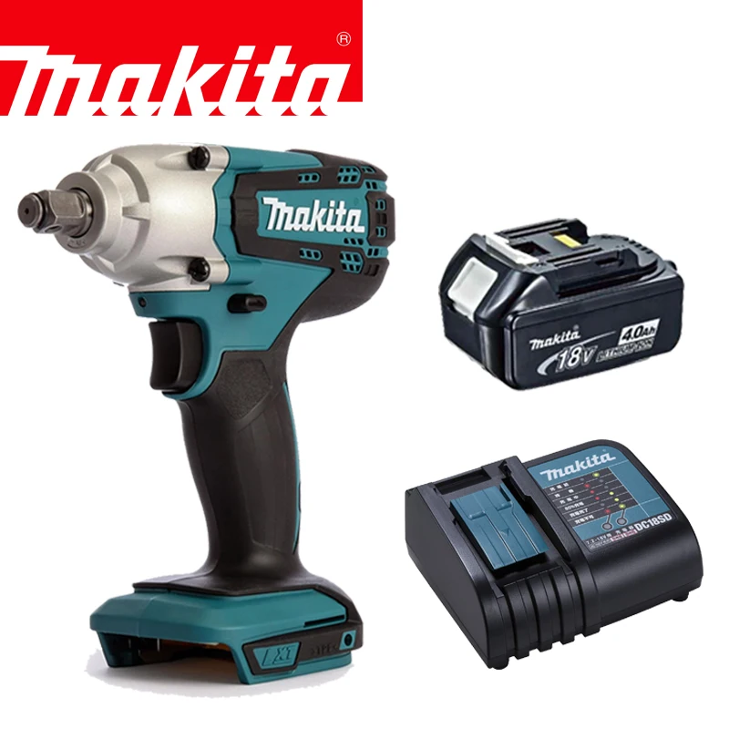 Makita DTW190 18V Li-Ion LXT Impact Wrench High efficiency High Endurance Blue Cordless Impact Wrench Combination