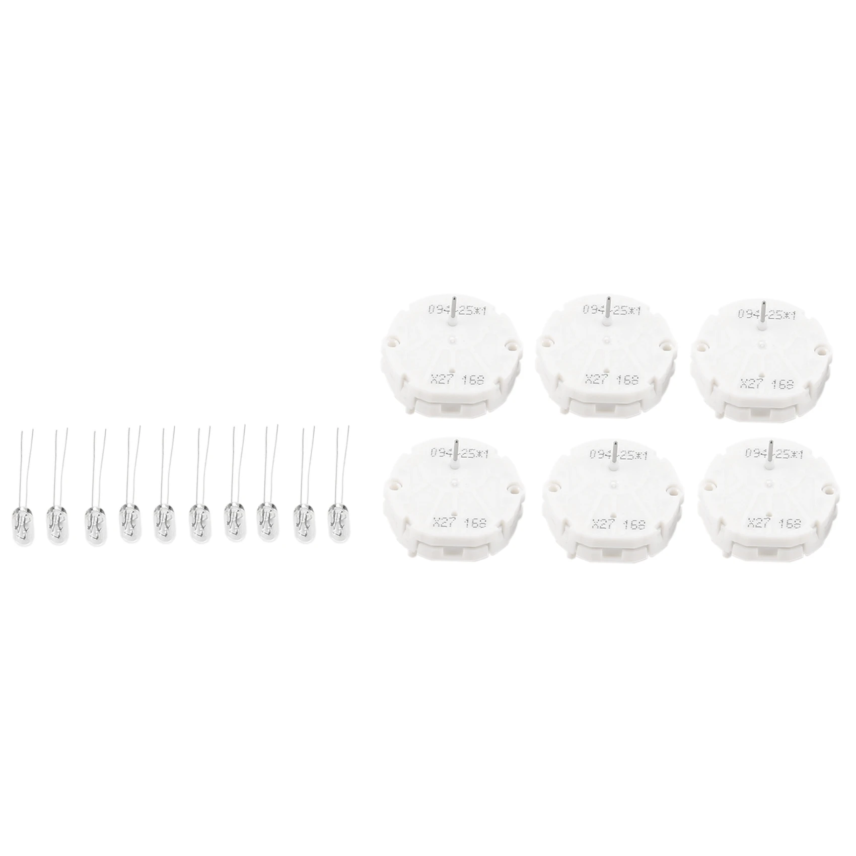 GM Stepper Motor Repair Kit - X27 168 - (6 Motor Kit + 10pcs Bulbs) Fits All 03-06 Chevy Silverados, Tahoes, Yukons, Suburbans