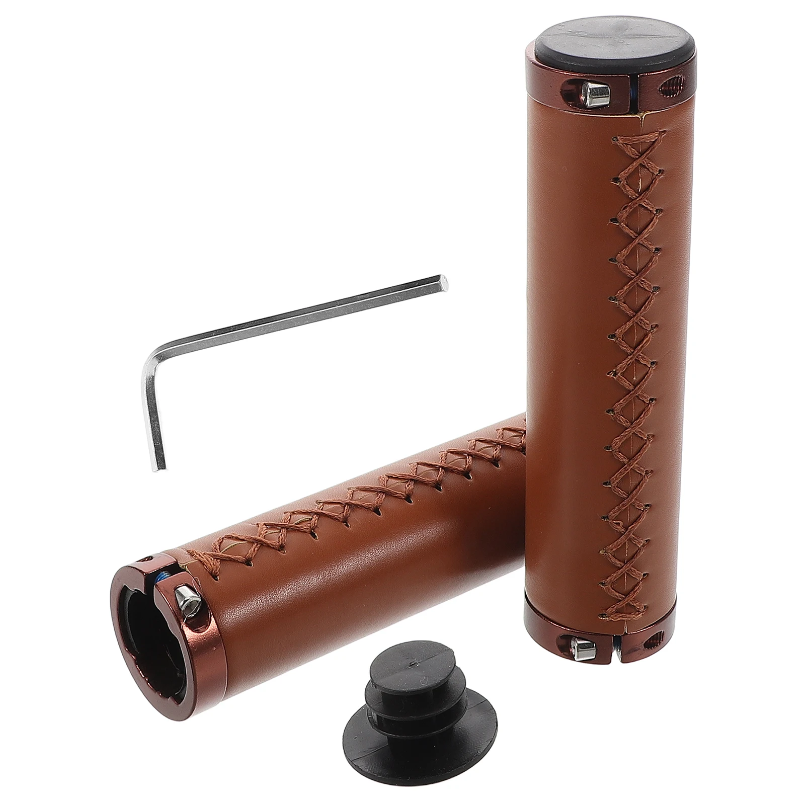 

2pcs Bicycle Grips Bike Handle Sleeve Shock Absorption Ergonomic Handlebar Extension Extender for Mountain Scooter Electric