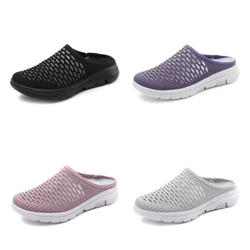 Slip on Mules & Clogs for Womens Light Open Back Shoes Comfort Walking Shoes Lightweight Breathable Slippers Closed Toe Slides