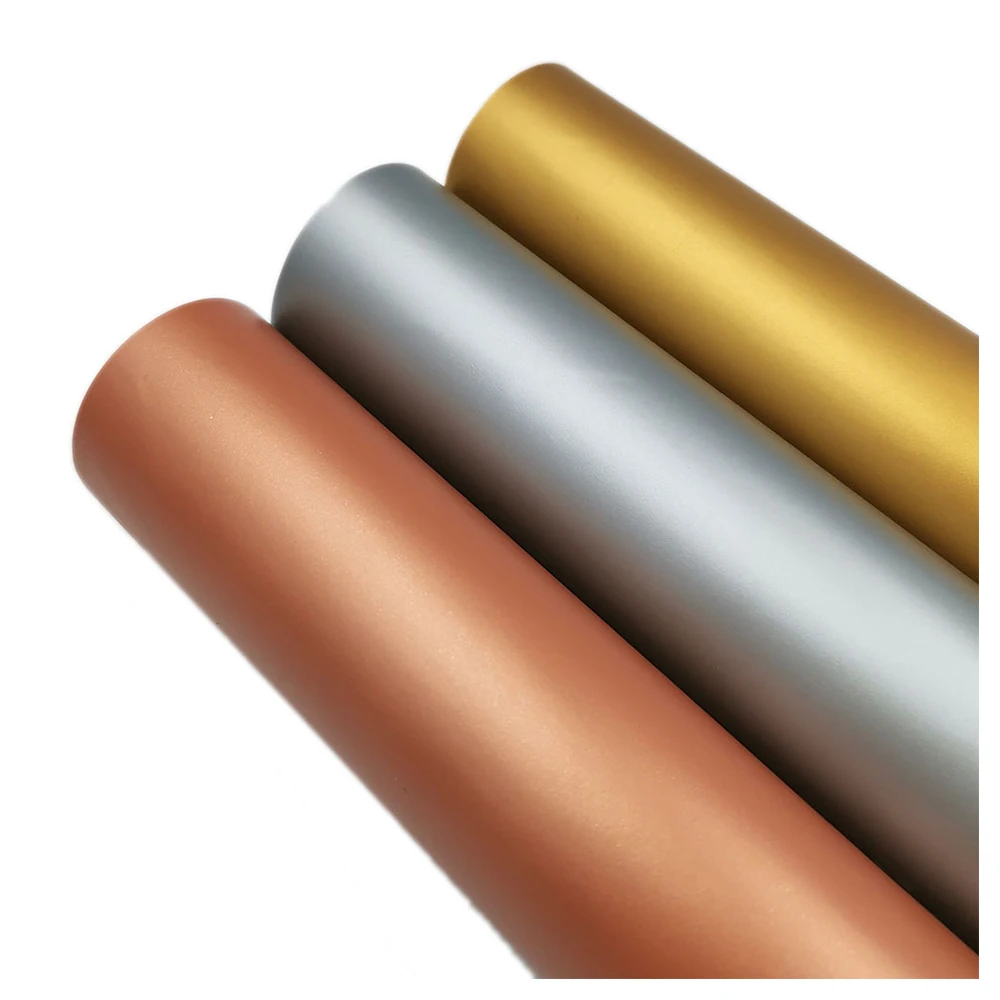 12x39 Inch 3Pcs Bundle Matte Gold Silver Rose Gold Removable Adhesive Vinyl DIY Crafts Wall Home Mugs Gifts Decoration For cut