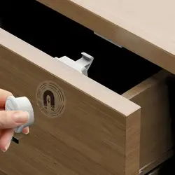 Magnetische kastsloten Antidiefstalsloten voor laden Kinderveiligheid Kastsloten Babyproofing Ladesloten voor keukenkast