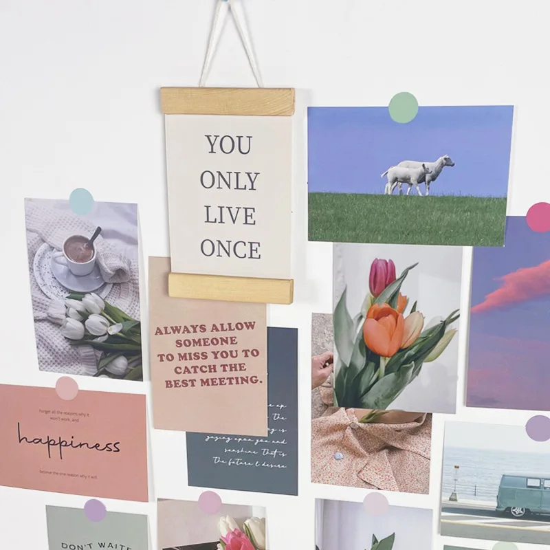 30 قطعة بطاقة بريدية صور الكولاج مجموعة جدار الكولاج عدة الملصقات الجمالية ديكور غرفة نوم الحد الأدنى صور المراهقات غرفة ديكور