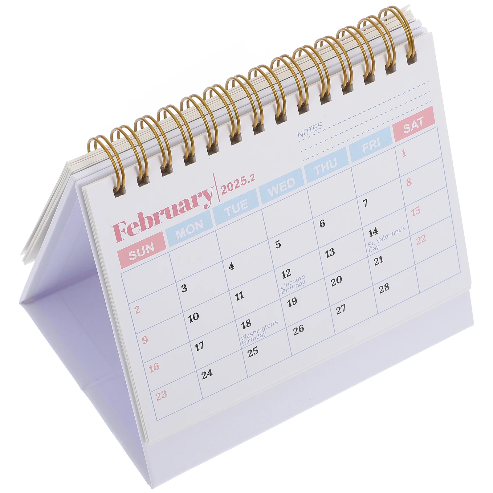 

2025 Lunar Desk Calendar Standing Small Mini Desktop Daily Planner Year of The Snake Office Organizer Small Calendar