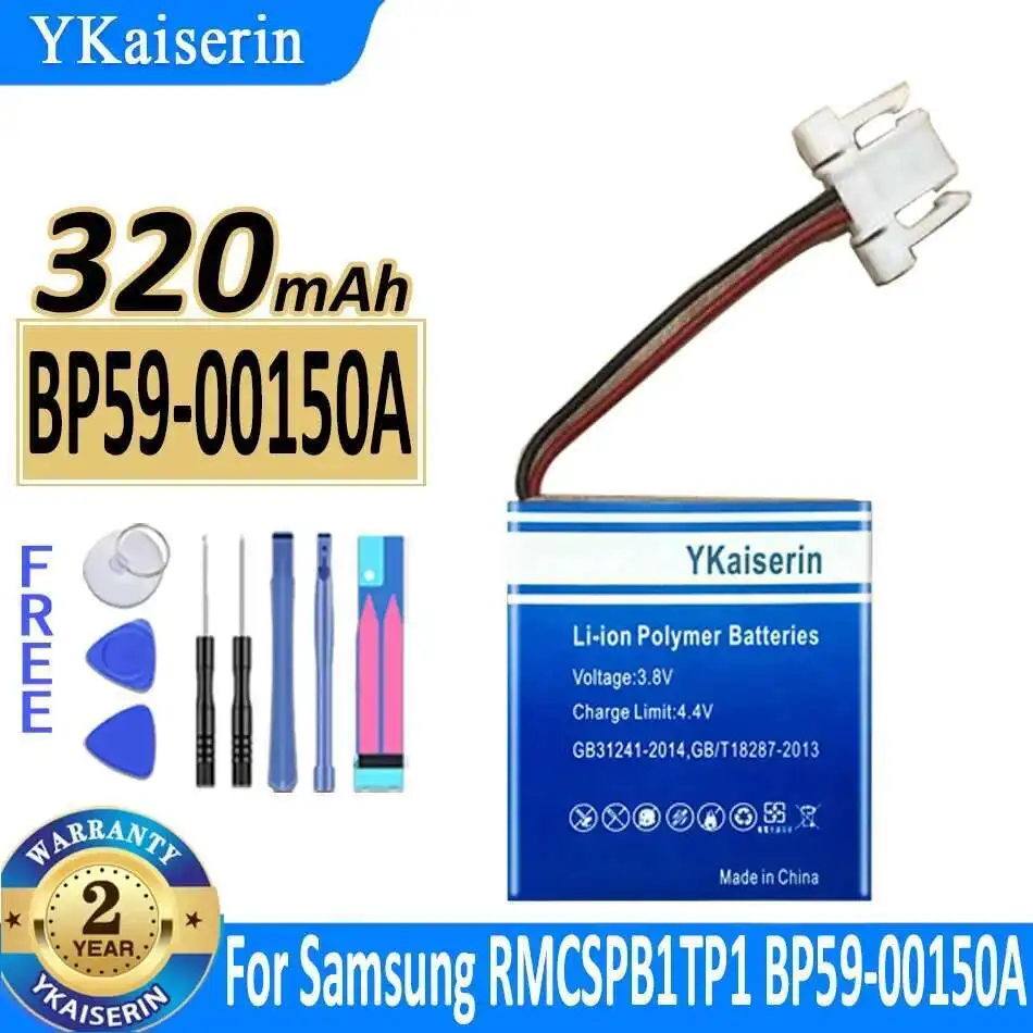 

320mAh Remote Control Battery For Samsung RMCSPB1TP1 BP59-00150A Remote Control High-Efficiency