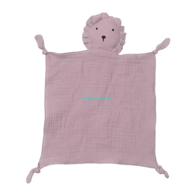 

K92D Appease Towel Comfort Sleeping Cuddling Toy Soft Gauze Bibs Teether Muslin Towel