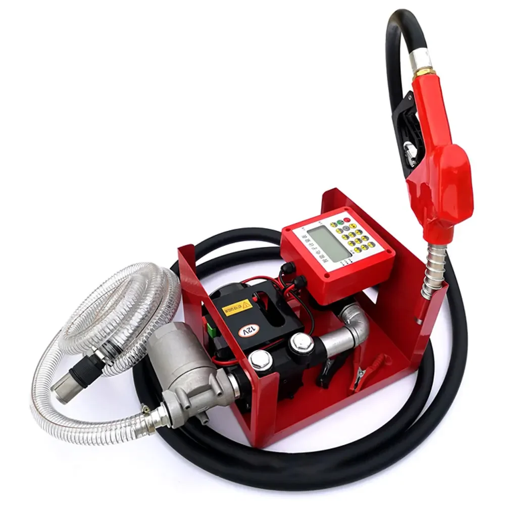 

car refueling machine 750W Electronic metering oil pump Large flow diesel self-priming electric pump 12V 24V 220V