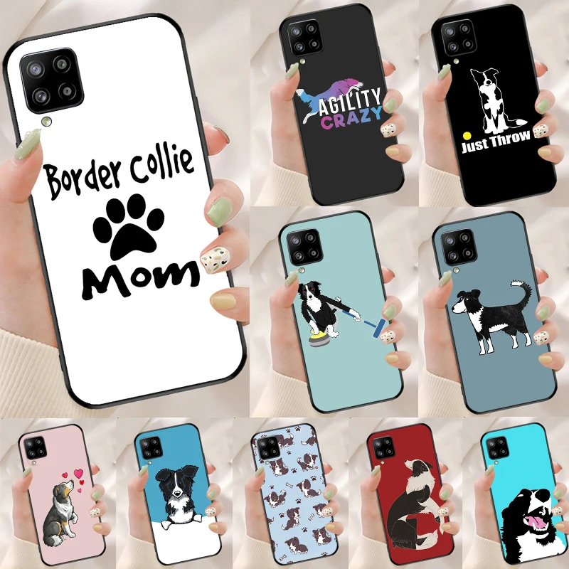 Border Collie Dog For Samsung Galaxy A56 A36 A26 A16 A05 A06 A22 A32 A52 A54 A34 A14 A55 A15 A53 A33 A35 Case