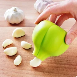 Garlic peeler creative kitchen silicone soft garlic peeler garlic peeling tool simple and convenient kitchen gadgets