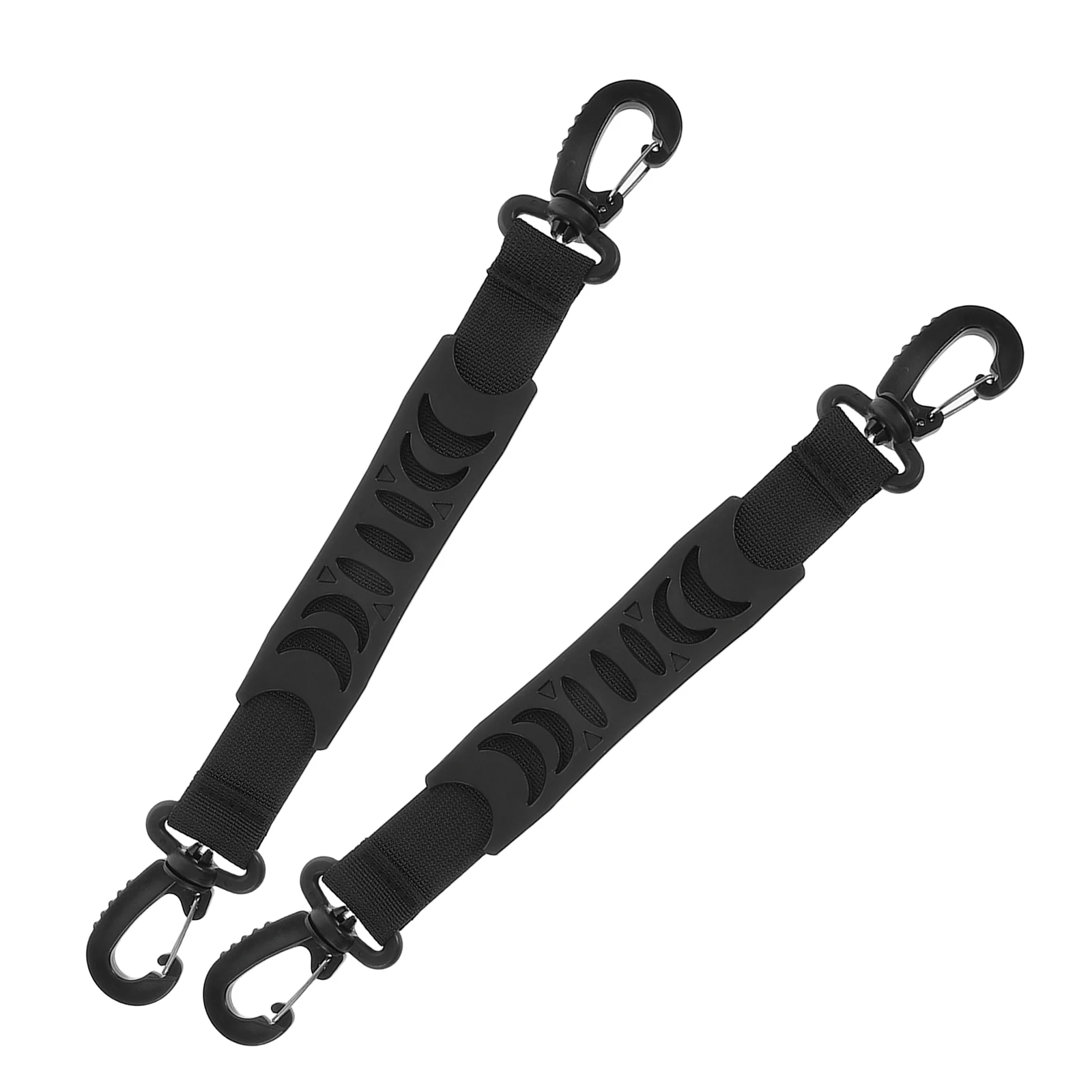 

2Pcs Portable Roller Skate H Nylon Ski Boot Carrier Strap Adjustable Toe Stops Fitness Outdoor Compact Lightweight Straps