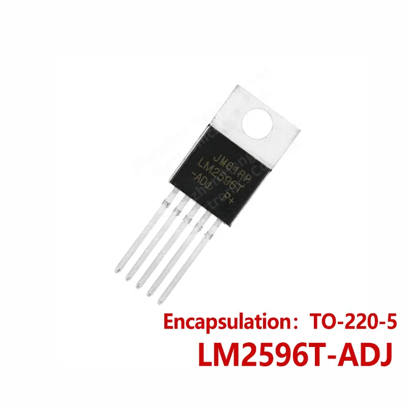 10PCS LM2596T-3.3V LM2596T-5.0V LM2596T-12V LM2596T-ADJ In-line TO-220-5 voltage regulator and buck