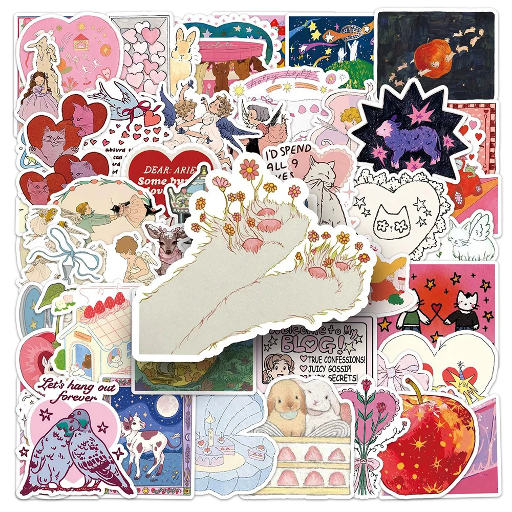 10/30/50 Buah Stiker Grafiti G - Laptop Accessories Girly ulasan dan harga