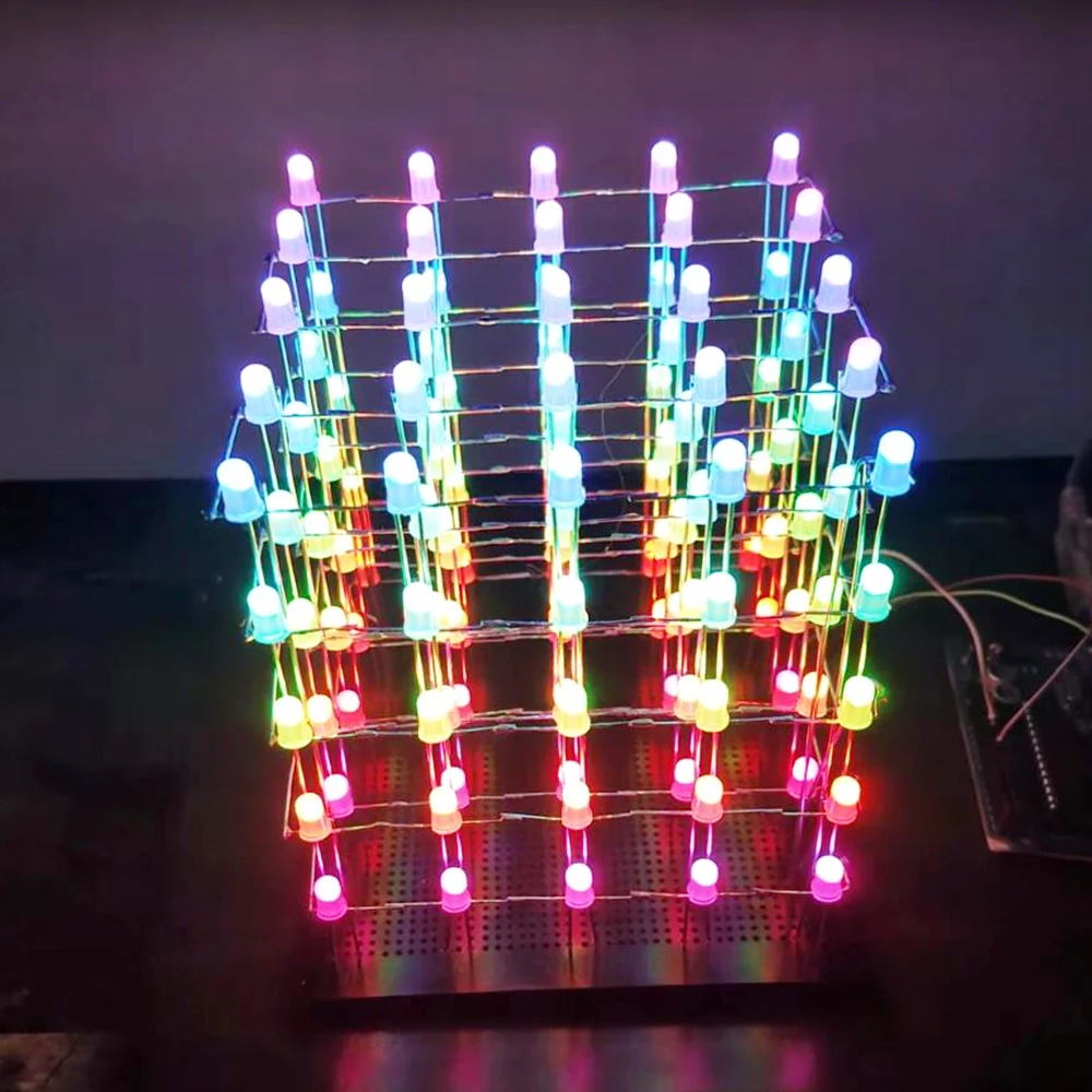 DC5V 5Mm 8Mm Ronde Rgb Full Kleur Neon Pixel Ic F5 F8 Rgb Led Kralen Arduino Frosted Led chips Zoals WS2811 WS2812 WS2812B