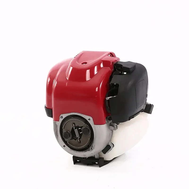 

4-Stroke GX35 Brush Cutter 1.4KW Powerful Side-Mounted Multi-Purpose Grass Trimmer, Portable Weed Whacker