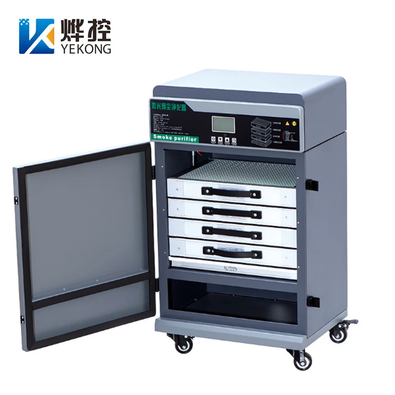 Laser Marking Engraving Polishing And Polishing Dust Purification Series Laser Fume Purifier