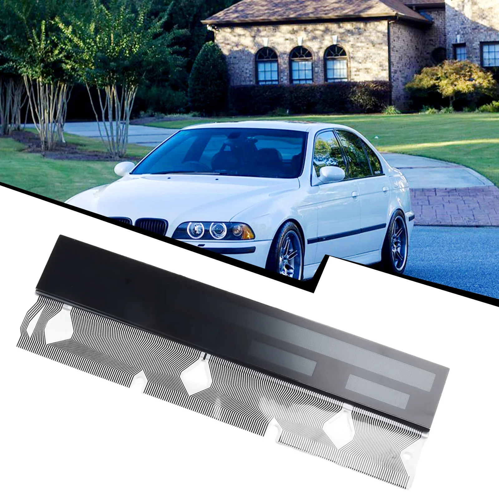 Dashboard LCD Screen 740iL 750i 750iL Display Repair Screen Elegant Fashionable Metal / Plastic No Switch Needed