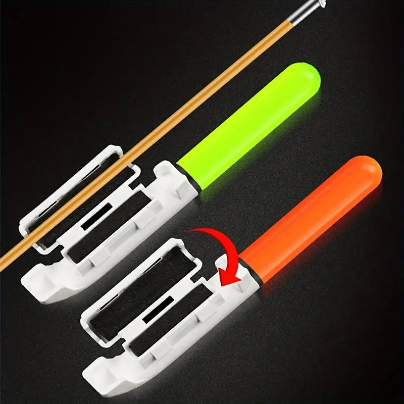 Fishing Electronic Rod Luminous Float Stick Light, CR425 3.6V LithiumBattery LED Removable UsB Charge Waterproof Night Tackle