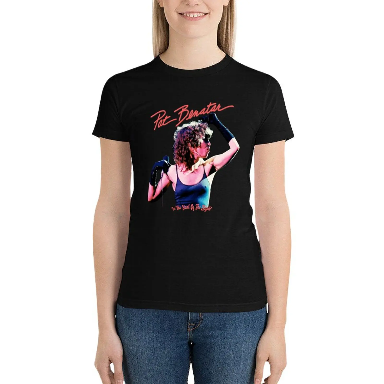 Pat Benatar - In the Heat of the Night T-Shirt tees tops lady clothes cute clothes t shirts for Women graphic