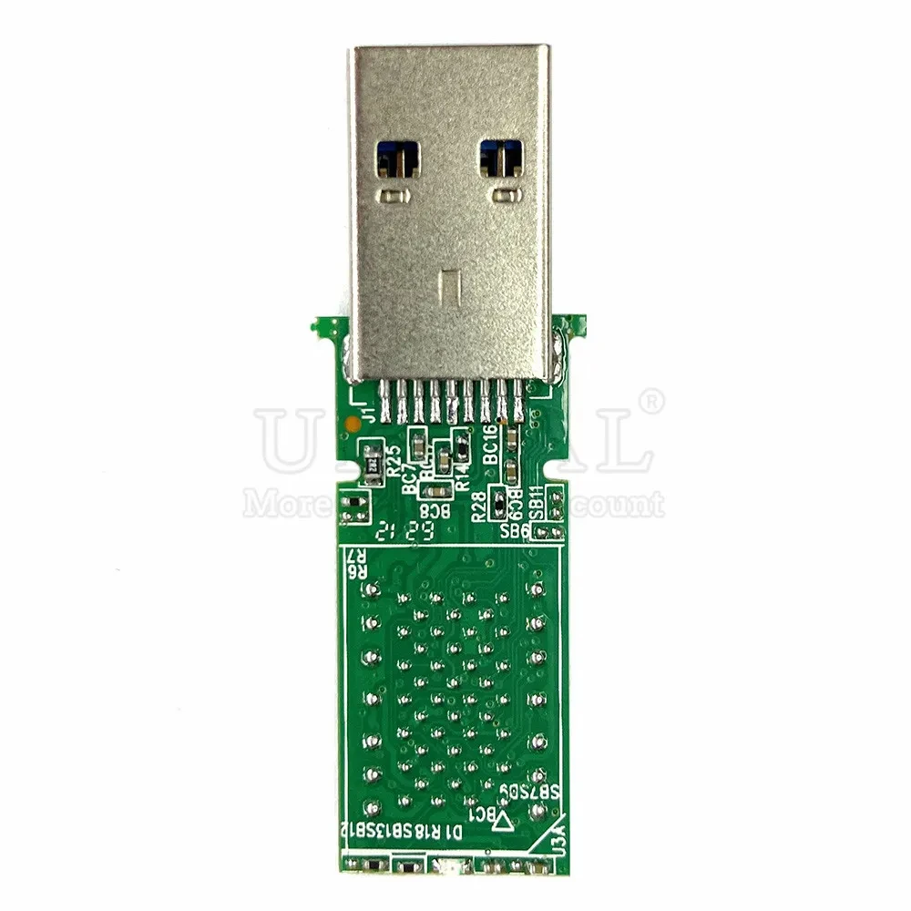 LGA60 PCB USB Main Control Board for iPhone 5 5C 5S 6 6P Hard Disk to U Disk DIY USB 2.0 eMMC Adapter PCB Soldering