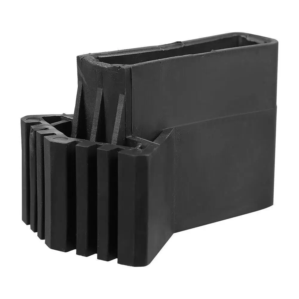 Black Ladder Feet Protective Cover For EN131 Folding Ladder Non Slip Rubber Mat Replacement Parts Wear Resistant Base Tool