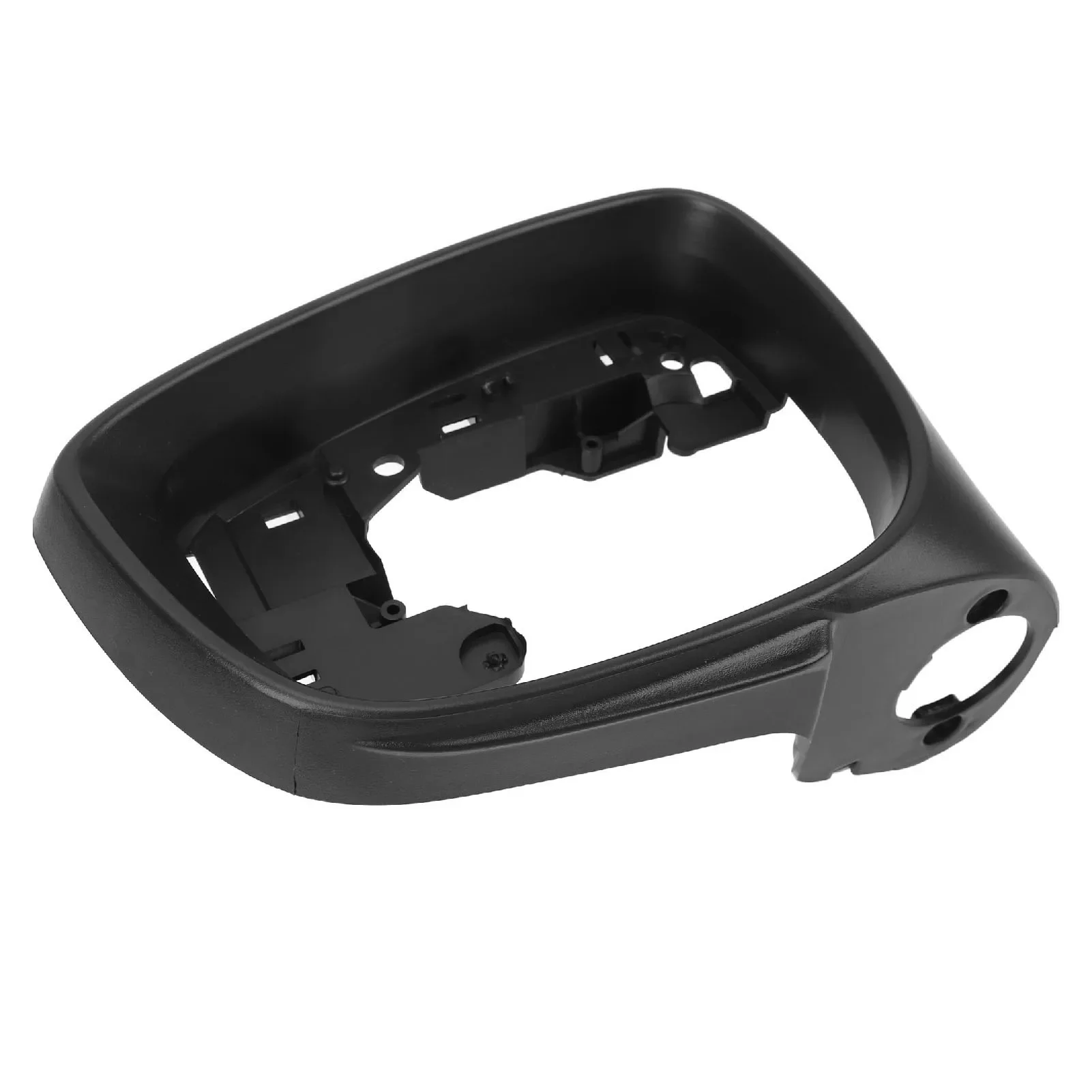 Side Mirror Cover Frame Black Decorative Door Side Wing Rearview Mirror Frame Replacement For Mazda CX‑3 CX5 Left