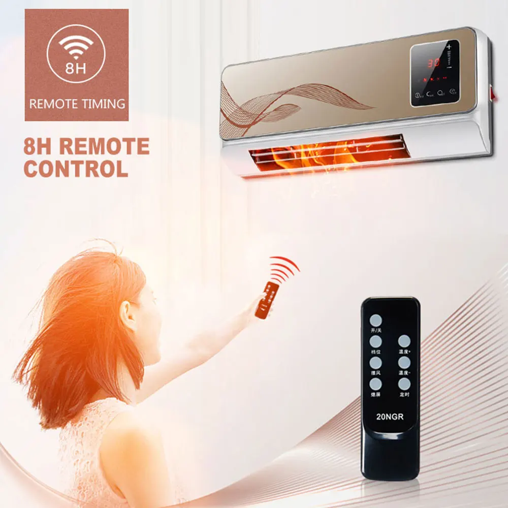 가정용 벽걸이 히터, 욕실 전기 난방 기계, 방수 에너지 절약 난방 에어컨, 겨울용