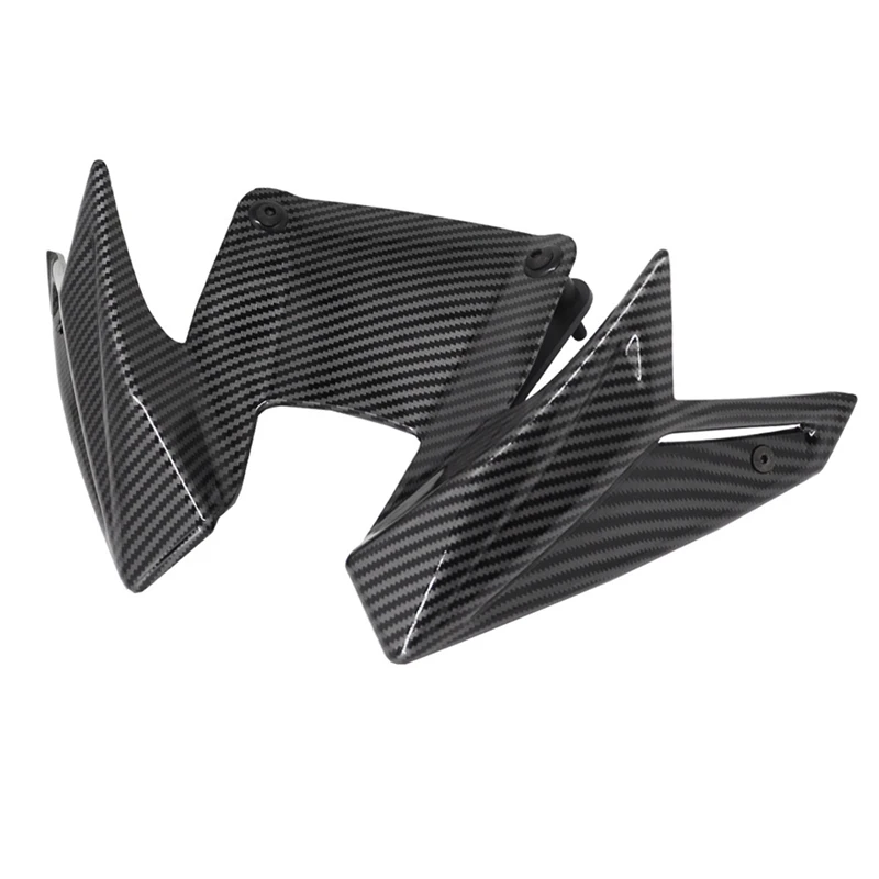 Motorcycle Front Wing Spoiler Downforce Aerodynamic Fairing Winglets for CB500 24-25 Accessories B