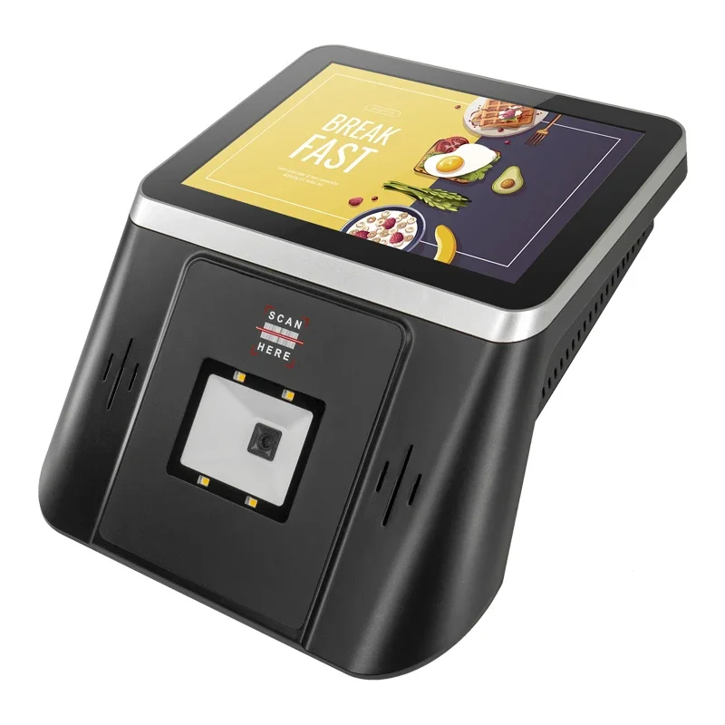 New Arrival Wll Mounted Pos Terminal 8 Inch Touch Screen Price Checker with 2D Barcode Scanner Supermarket Window Price Check