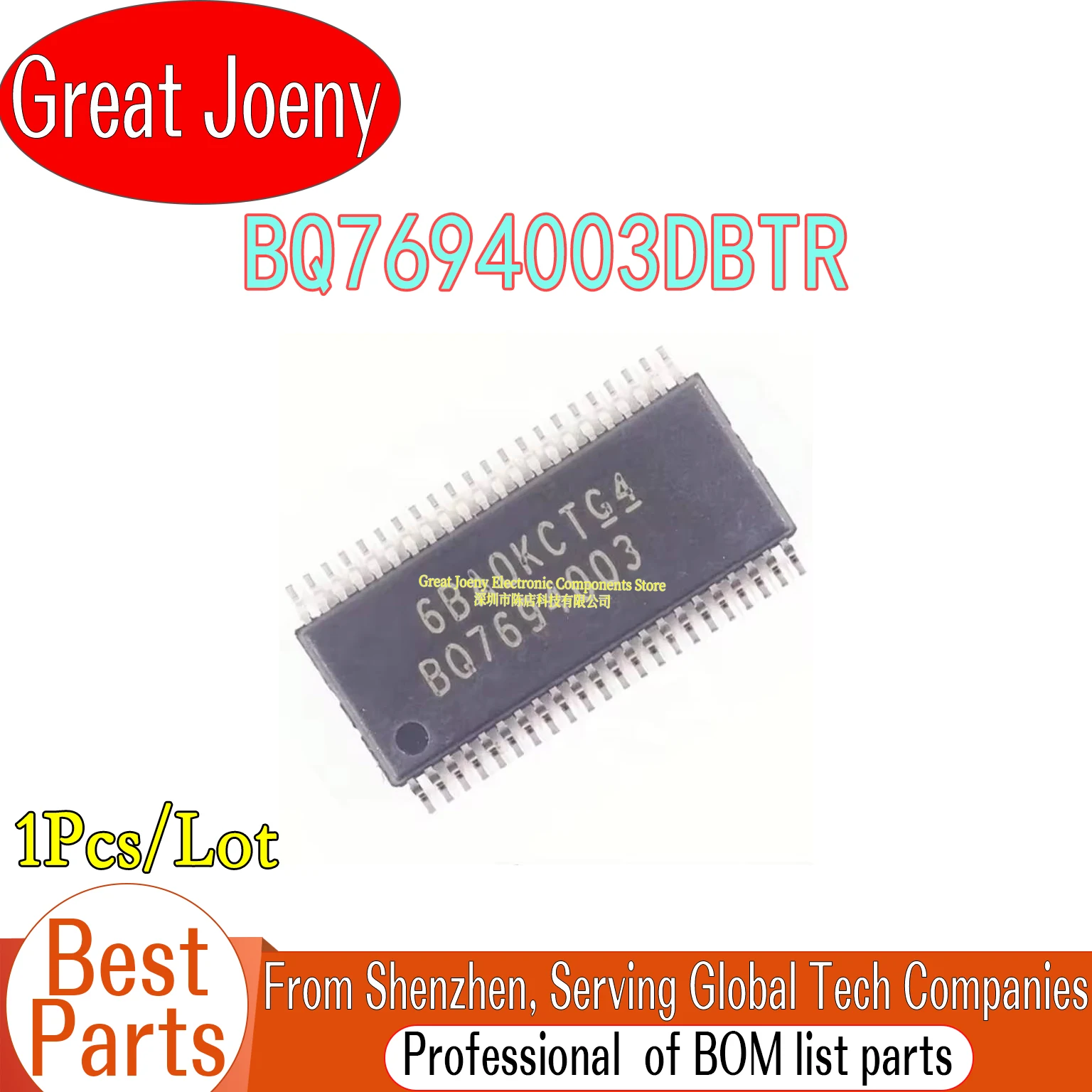 

BQ7694003 BQ7694003DBTR BQ7694003DB IC Chipset TSSOP-44