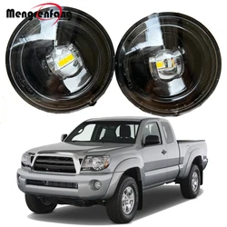 2 X Car Front Bumper LED Lens Fog Light High Bright 9005 H10 Fog Lamp For Toyota Tacoma 2005 2006 2007 2008 2009 2010 2011