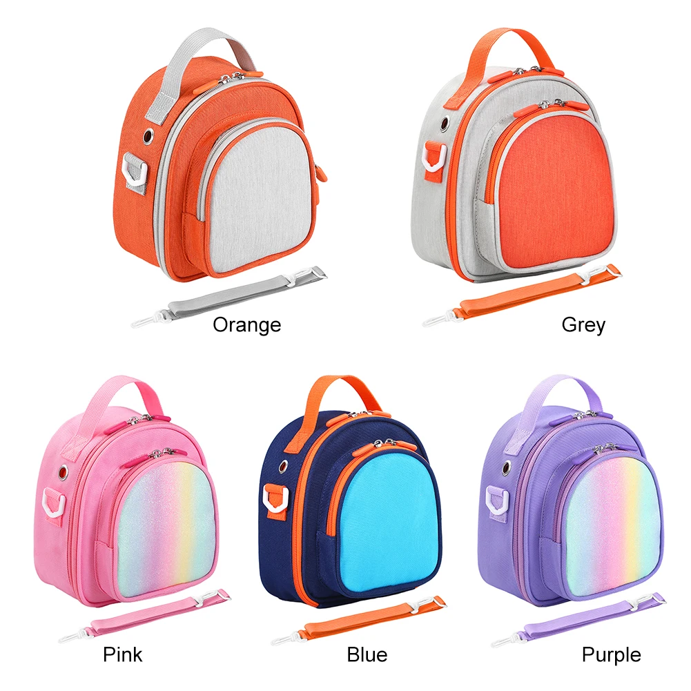 Carrying Case for Yoto Mini (2024 Edition) Storage Bag with Shoulder Strap Hold Up To 30 Cards Hard Holder Case for Audio Player