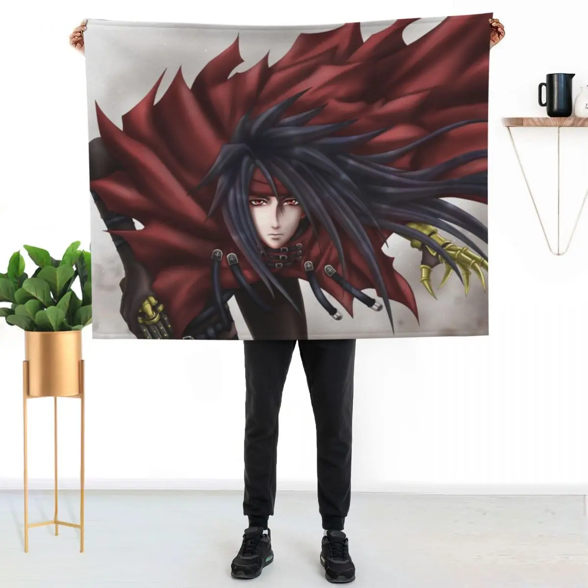 Vincent Valentine - Dodge Throw Blanket Cute Blankets For Bed Polar Beach Decorative Throw Multi-Purpose Blankets