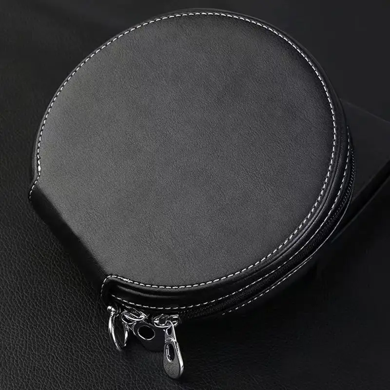 20 Pcs Pu Leather Car Cdbag CD DVD VCD Disc Holder Portable Wallet Storage Case Carry Bag Organizer For DS SPIRIT DS3 DS4S DS5