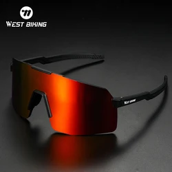 WEST BIKING Professional Polarized Cycling Glasses MTB Road Bike Eyewear Sport UV400 Sunglasses Motorcycle Bicycle Goggles