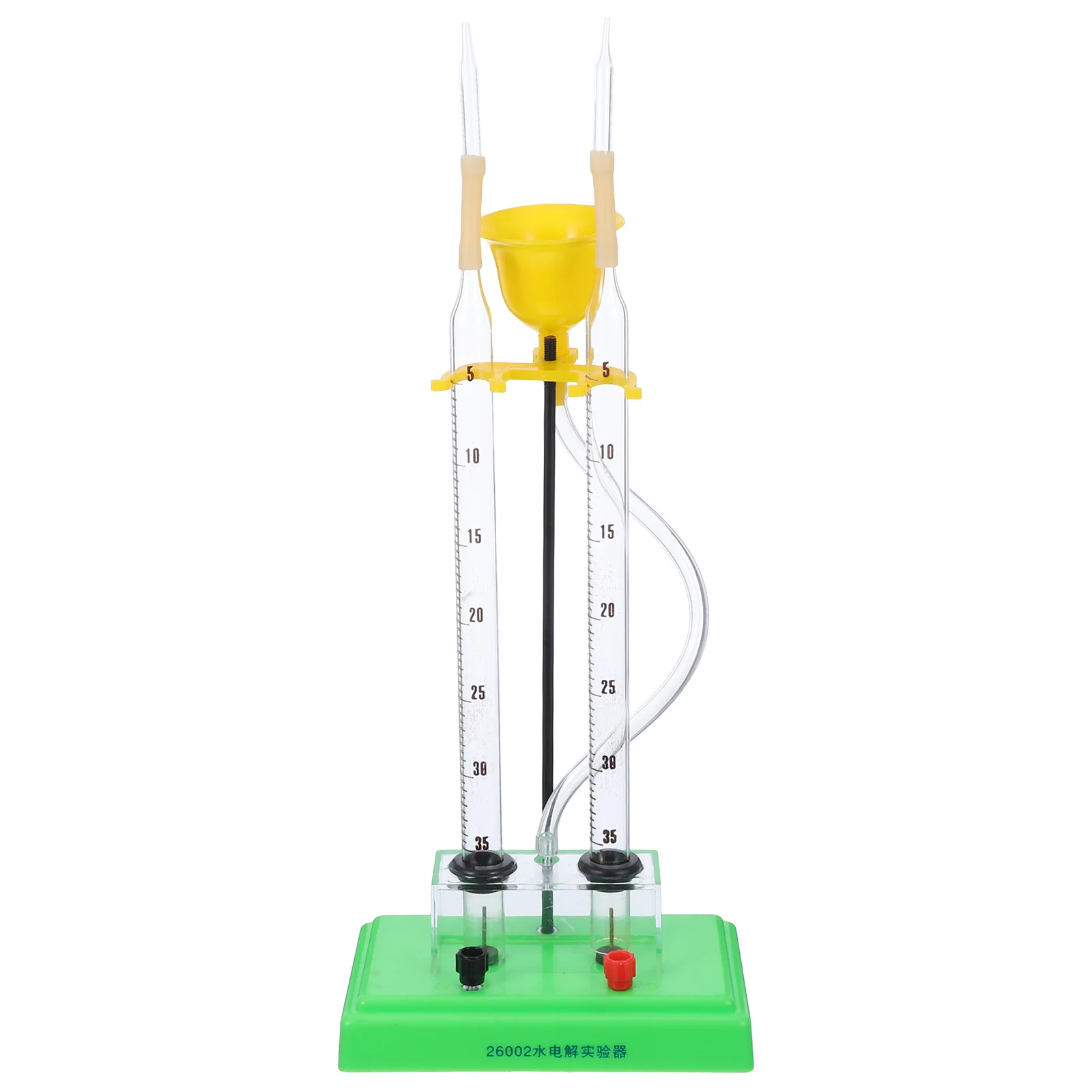 Water Electrolysis Experiment Device Plastic Build For Hydrogen Oxygen Production Demonstrator Classroom Tool