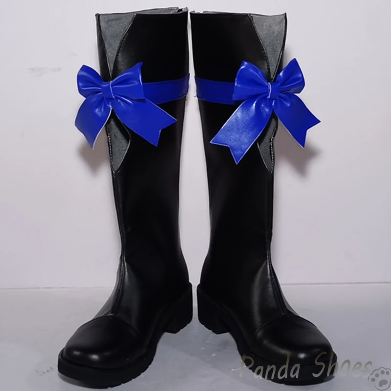 Urocza Sonoda Umi Cosplay buty Anime cosniebieskie długie buty komiczne i przebranie na karnawał rekwizyty dla impreza z okazji Halloween