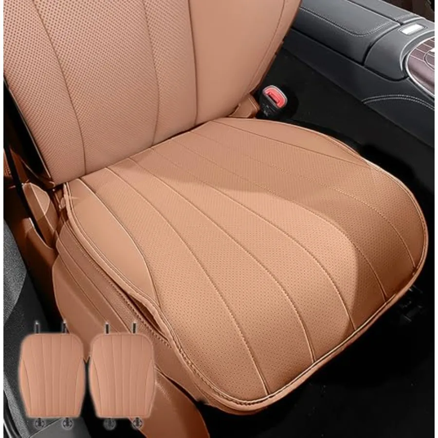 

2PCS Leather Car Seat Cushions for Mercedes Benz GLE 350 GLE350 GLE 450 GLE450 2023-2026 Interior Accessories, Non-Slip Bottom