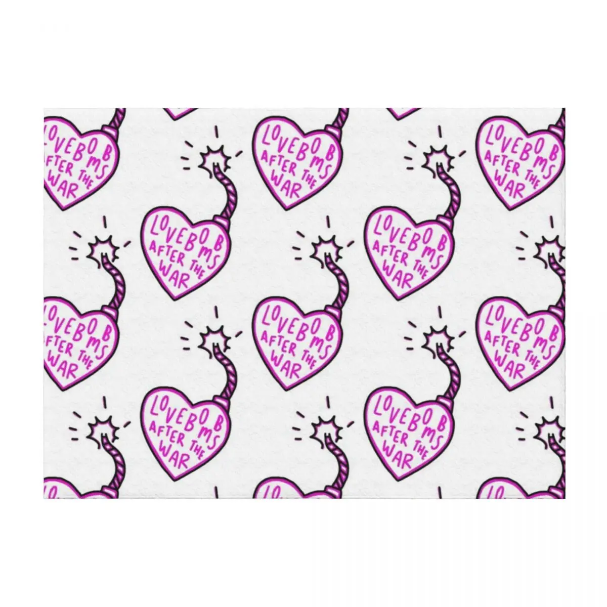 

Lovebomb Nessa Barrett Throw Blanket for sofa Soft Big Soft Plaid blankets ands Blankets