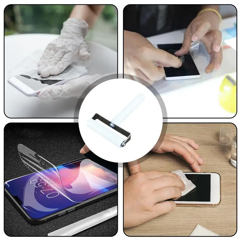 Phone Screen Cleaner Dust Removal Screen Cleaner Mobile Phone Film Roller Anti-Friction Sticky Rollers Highly Efficient For