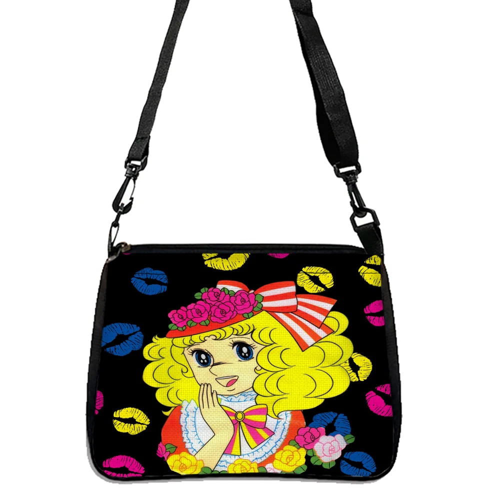 Candy Candy Pattern Shoulder Bag, All Match Multifunctional Handbag For Everyday Use 5.23