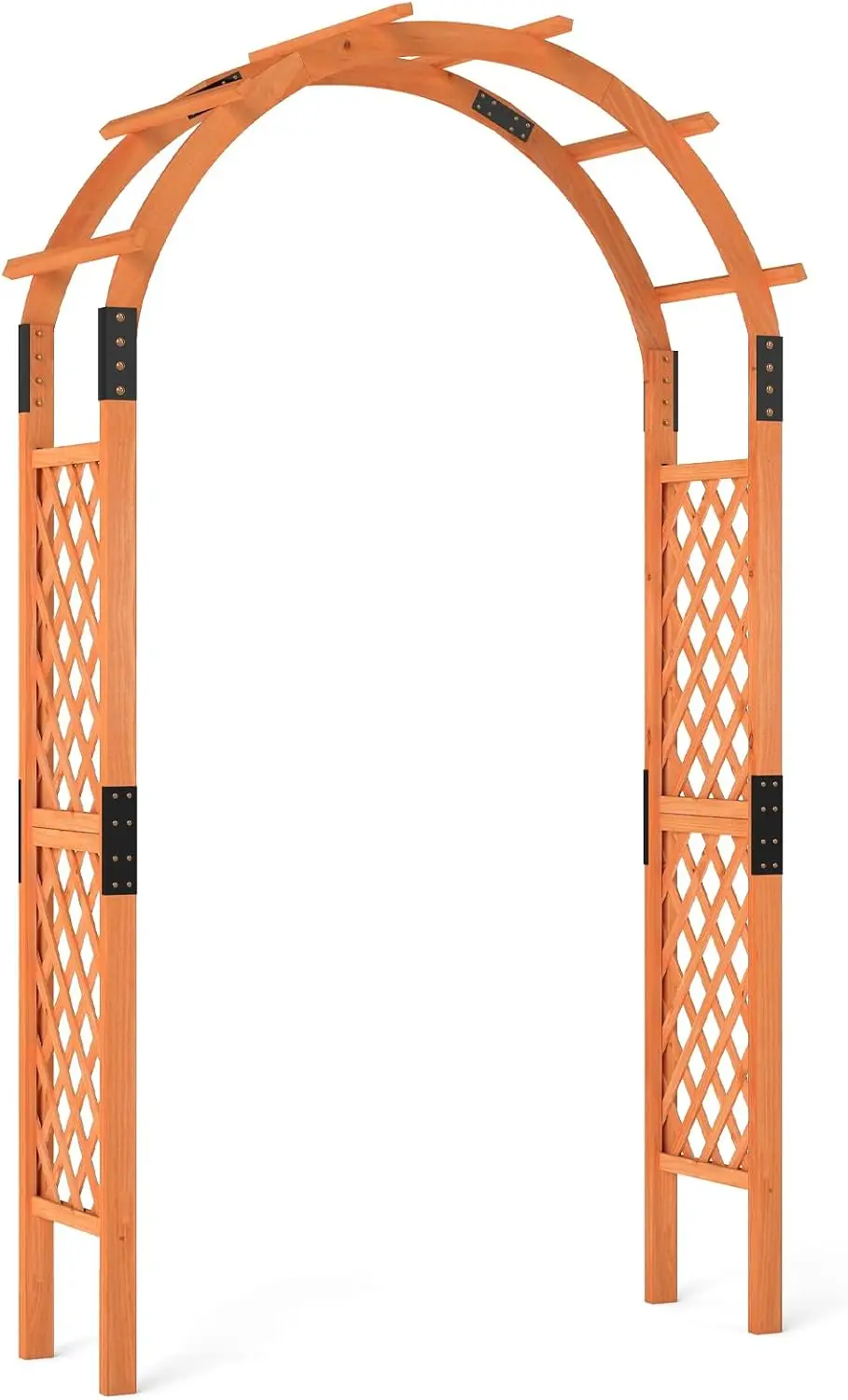

Деревянная садовая арка, большая уличная решетка, беседка, опора для восхождения для растений, розы, декоративная арка для свадебной вечеринки для P