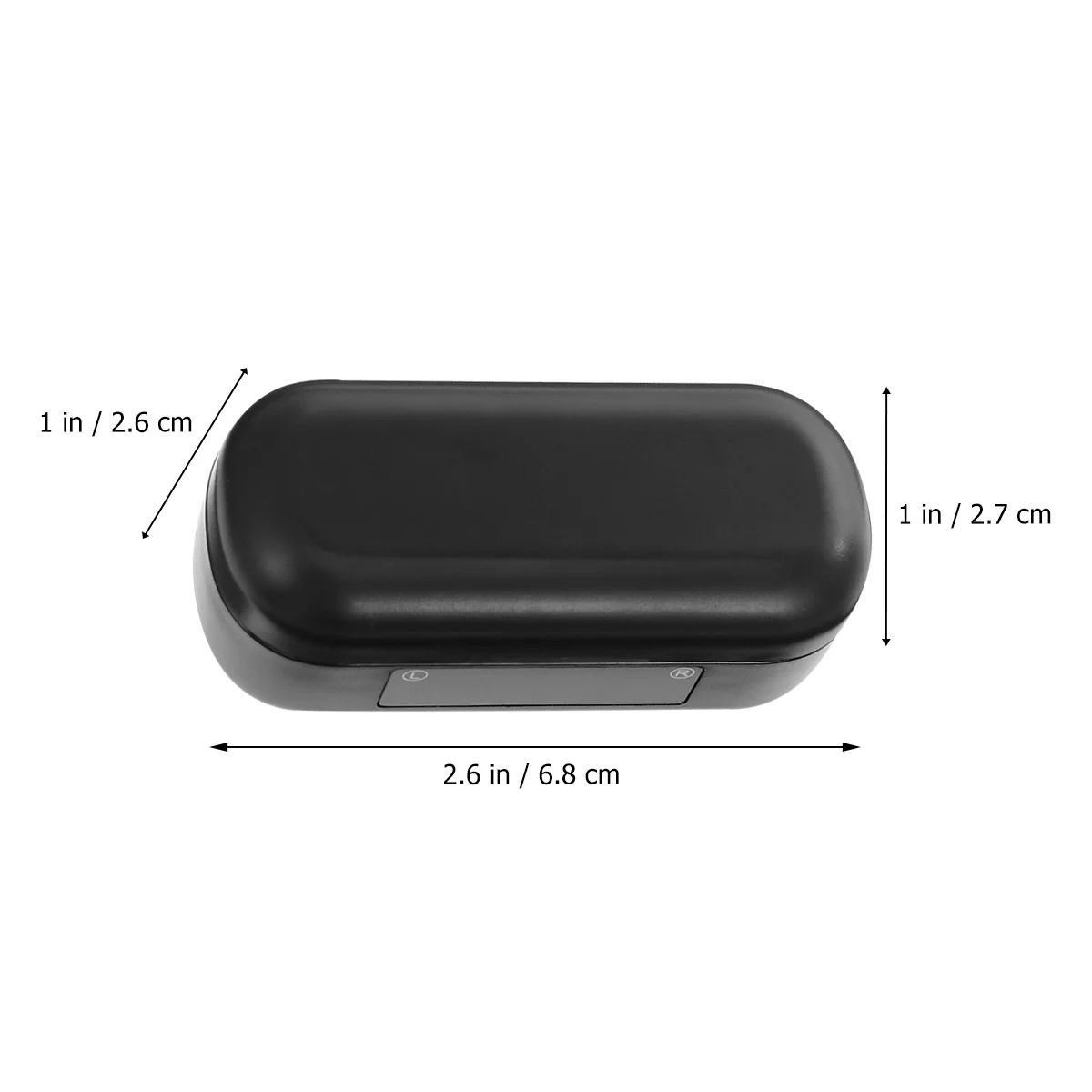 

1Set Waterproof Earbuds Mini in-Ear Touch Control LED Display Wireless Digital Display Earphones Portable Sports